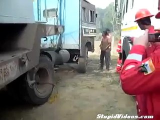 Starting a Truck _ Funny Videos 2015