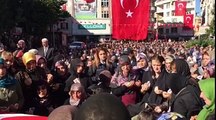 Trabzon şehidini uğurladı..