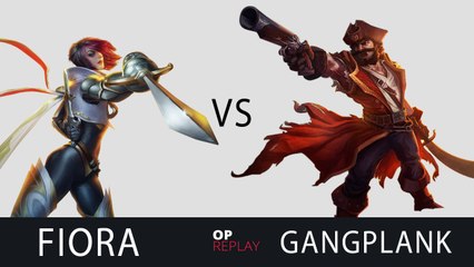 Fiora vs Gangplank - NJF Roach vs KT Edge, KR LOL Master 303LP