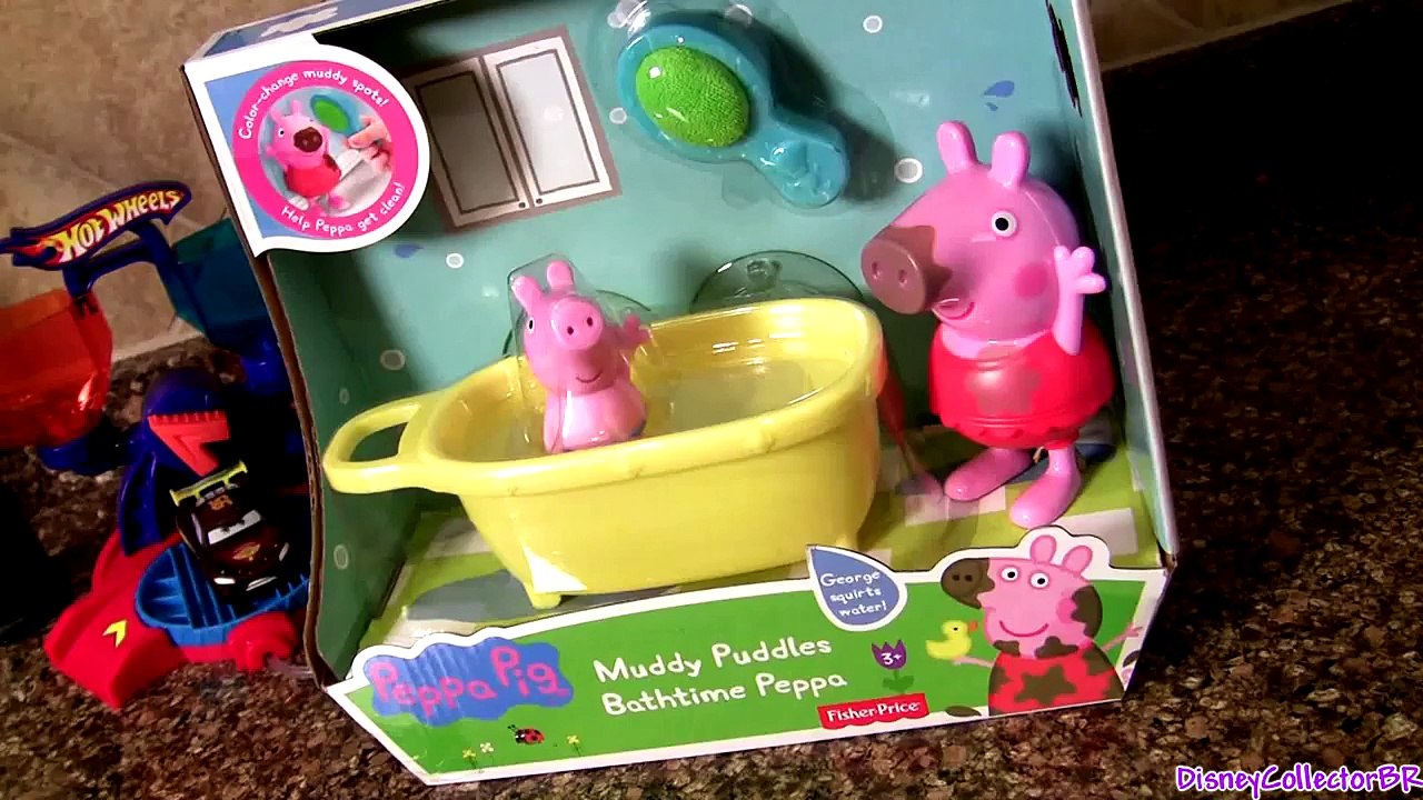 Peppa Pig Color Changers Bathtime Muddy Puddles Cars Disney Pixar Toy Story Thomas Nickelo