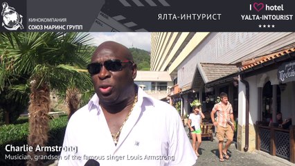 Charlie Armstrong in hotel YALTA-INTOURIST in Crimea