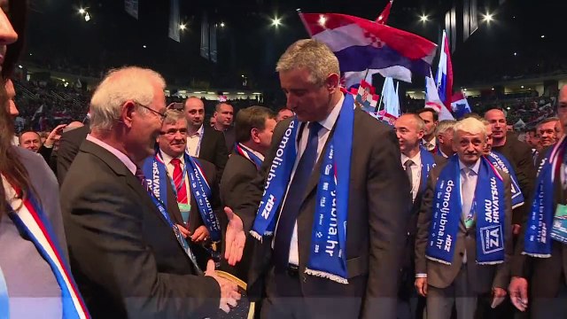 Rally of Croatian Democratic Union (HDZ) ahead of elections