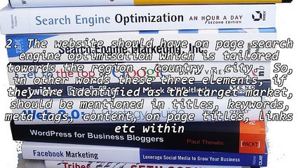 Targeted Local Search Engine Optimisation