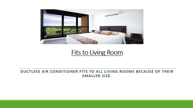 Heating and Cooling Systems | Ductless Air Conditioner