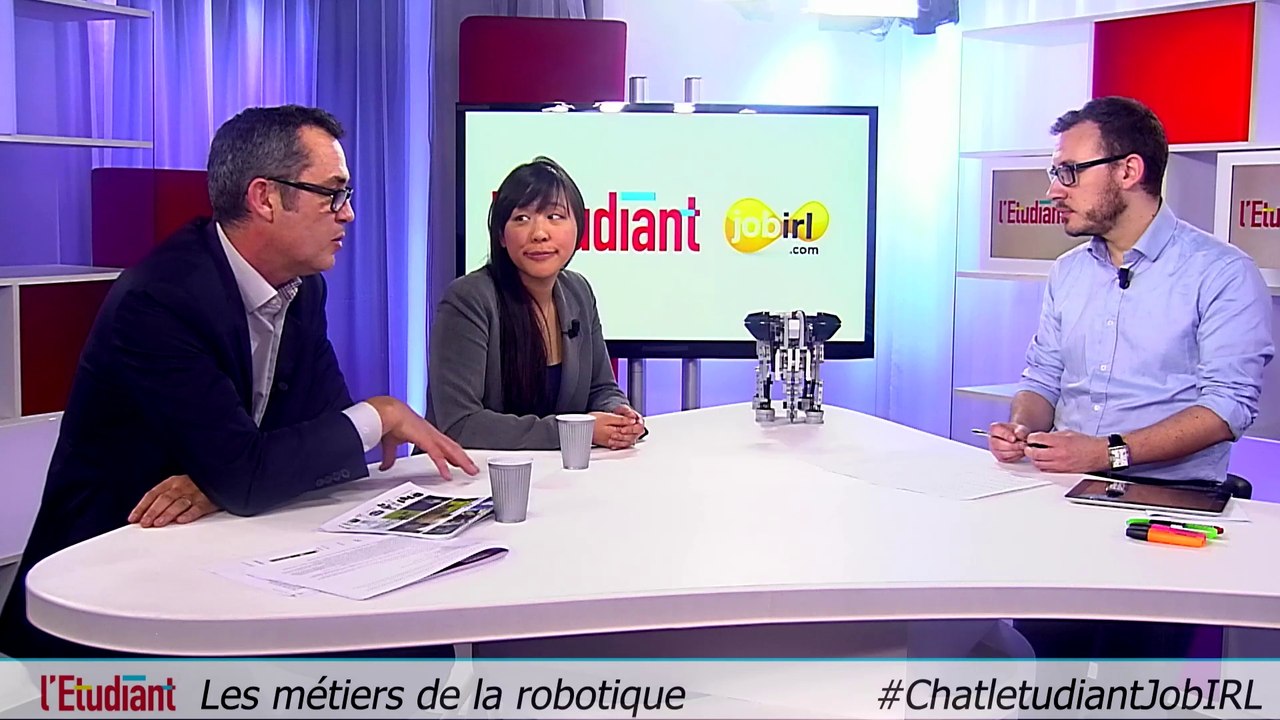 Tchat vidéo Métiers de la robotique