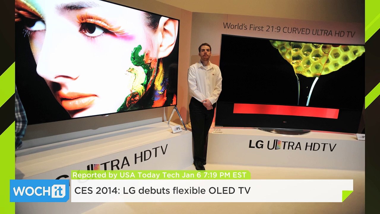 LG announces it OLED TV with curved Screen