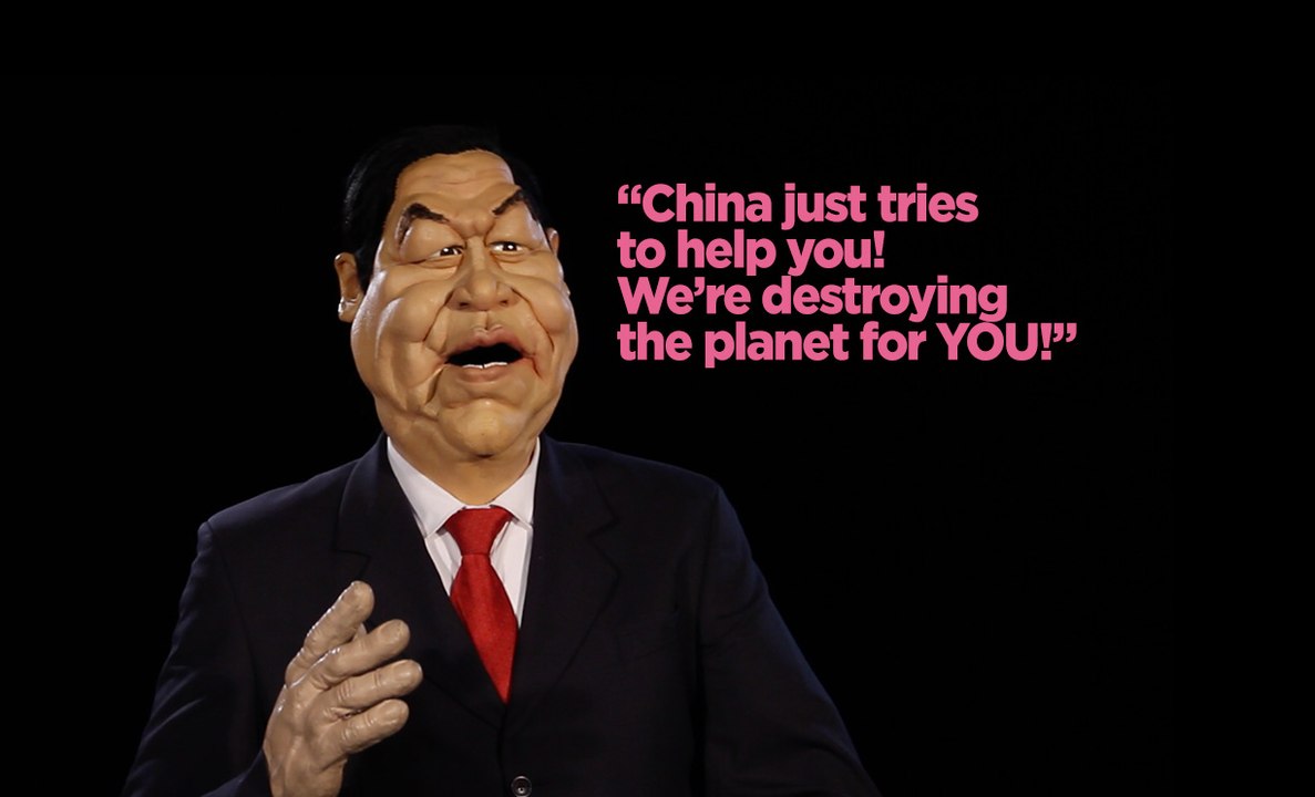 Destroyed In China
