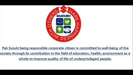 Donation to Custom House Karachi-2015 Under CSR by Pak Suzuki