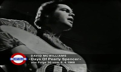 David McWilliams - Days Of Pearly Spencer 1968