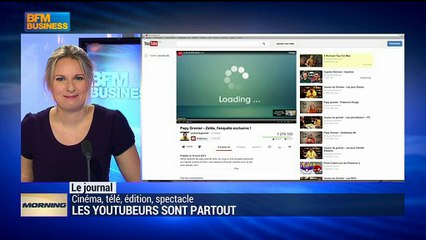 Cinéma, télé, édition, spectacle : les YouTubeurs sont sur tous les fronts