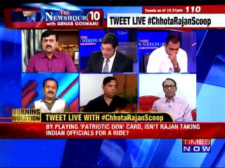 The Neewshour Deate Debate: Can Chhota Rajan be taken at face value?