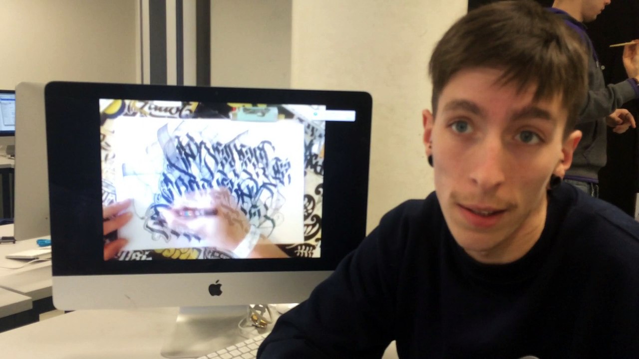 la calligraphie un tracé éphémère