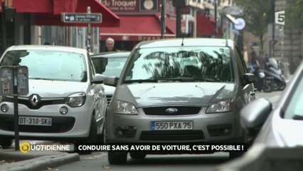 Conduire sans avoir de voiture, c'est possible !