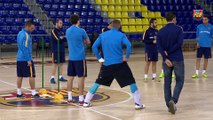 FCB Futsal: Declaracions de Marc Carmona i Paco Sedano abans d' El Pozo- Barça Lassa