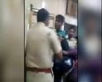 Indian Police brutally thrashing a young couple for dating.