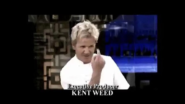 Hells Kitchen S06E15 Chef Ramsay Arm Wrestles Van In The Kitchen Outtake)
