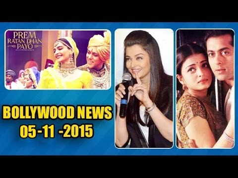 Salman Khan Compares Aishwarya Rai With Sonam Kapoor | 05th Nov 2015