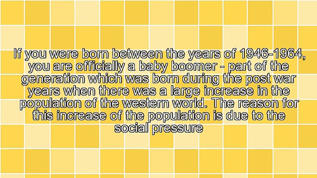The Effects of the Baby Boom on Society and How Baby Boomers Affect the Future