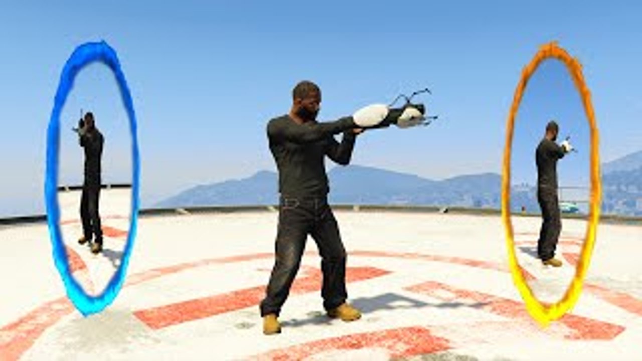 KWEBBELKOP-ULTIMATE PORTAL MOD! (GTA 5 Mods Funny Moments)