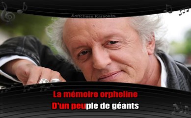 Didier Barbelivien - Le Puy du fou (karaoké réalisé par Softchess)