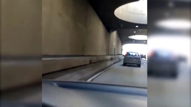 Motorcycle Road Rage Causes Instant Karma