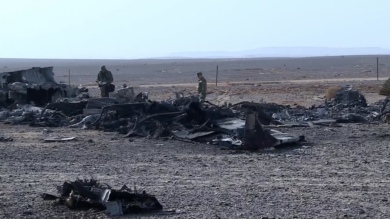 Bodies Retrieved from Sinai Crash Site of Downed Russian Flight 7K9268