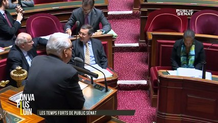 Les temps forts de public sénat - Jean-Pierre Sueur constate le manque d'une sanction pénale sur un article (06/11/2015)