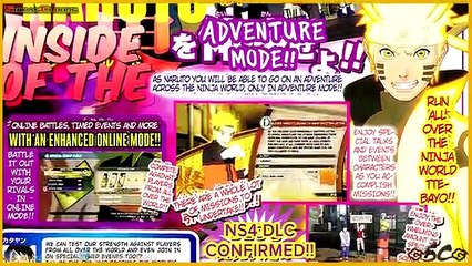 News_Update_RANT - Free Roam Story Mode-, Enhanced Online Mode & More DLC-! - NARUTO STORM 4