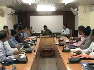 Narmada Collector meets party representives before civicpolls in Gujarat