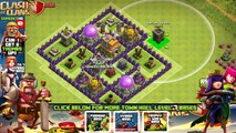 Clash Of Clans TH7 Hybrid Base With Air Sweeper COC Town Hall 7 Defense NO KING