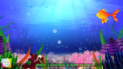 12345 Once I Caught a Fish Alive - Nursery Rhymes For Children