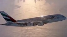 Jetman with Emirates Plane in Dubai
