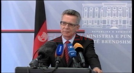 Azilkërkuesit shqiptarë, De Maiziere: S’mund ta verifikojmë nëse vijnë nga Greqia- Ora News