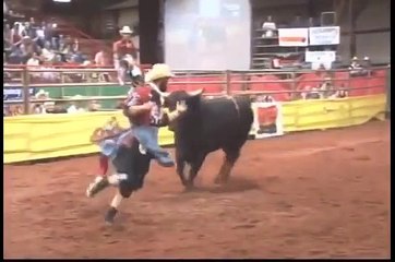 Extreme Rodeo Bullfight Tour Highlights 2013