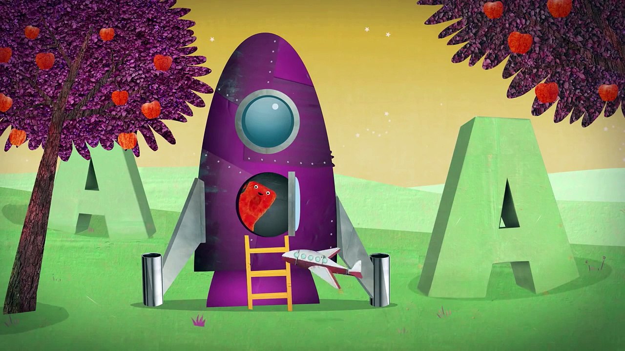 ABC – The letters A, B, C, D | Learn the Alphabet with ABC Galaxy ...