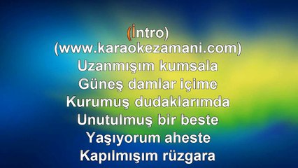 Sertab Erener - Kumsalda - 2007 TÜRKÇE KARAOKE
