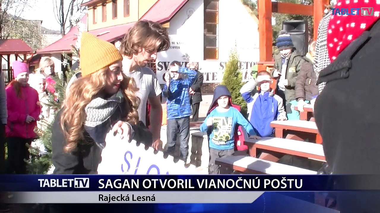 Vianočnú poštu otvoril cyklistický majster sveta Peter Sagan