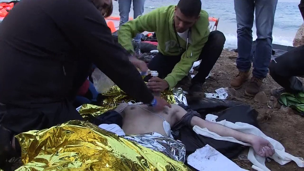 Flüchtlingshelfer auf Lesbos am Limit