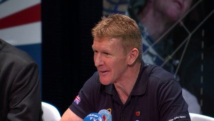 British astronaut travelling to the space station