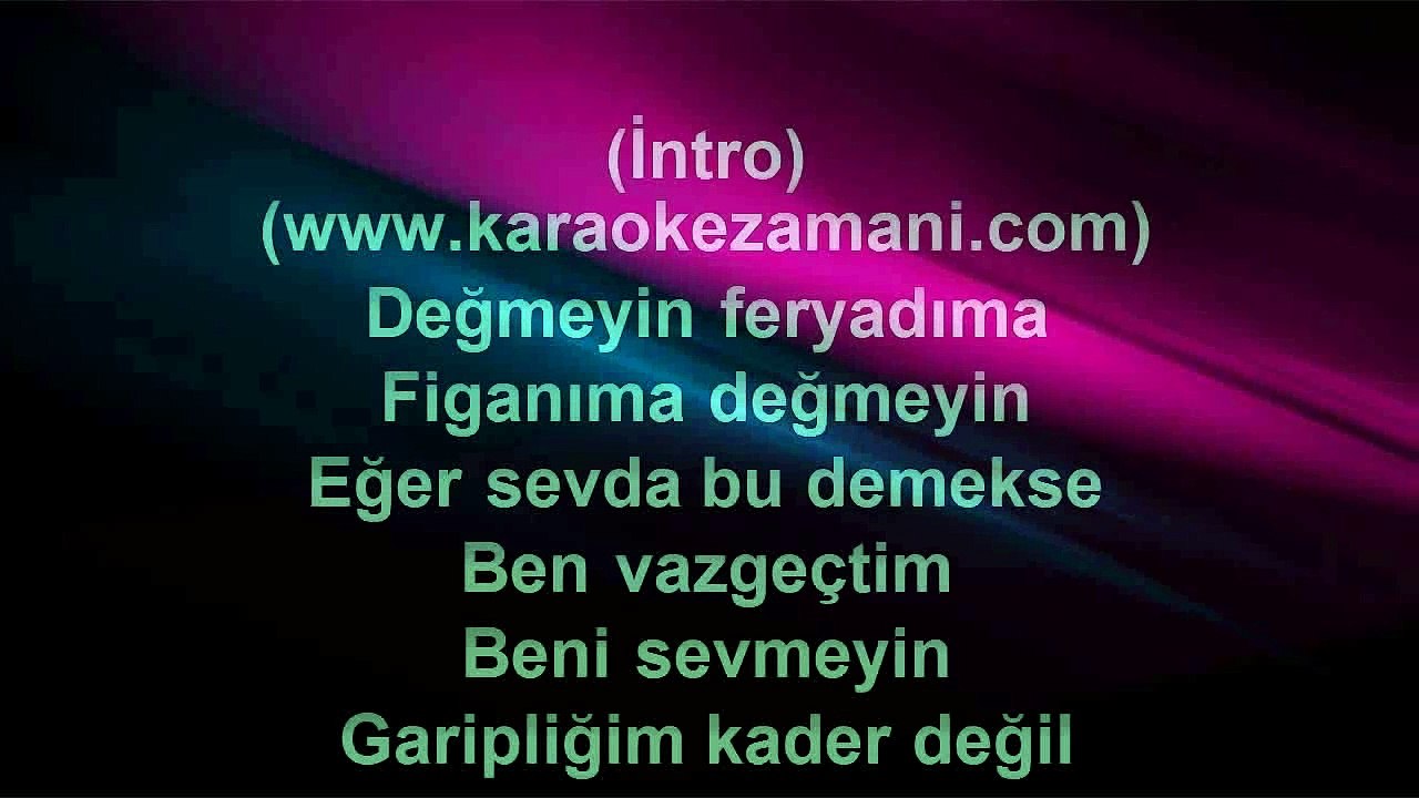 Sertab Erener - Rüya - 1994 TÜRKÇE KARAOKE