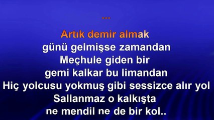 Sertab Erener - Sessiz Gemi - 2005 TÜRKÇE KARAOKE