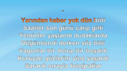 Sertab Erener - Unutursun - 1999 TÜRKÇE KARAOKE