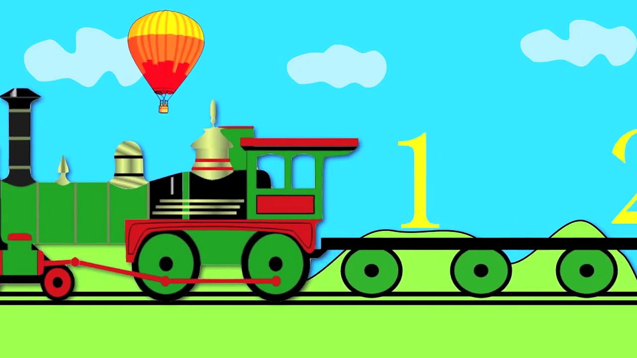 Number Train (1-10) Learning for kids