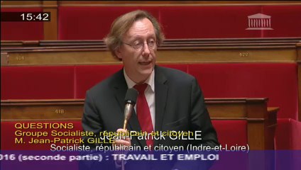 Examen du budget 2016 Emploi en séance publique