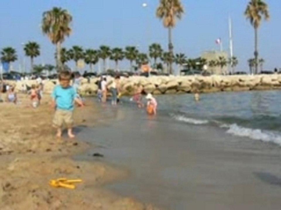 à la plage