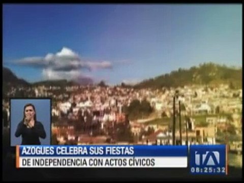 Azogues celebra sus fiestas de de independencia con actos cívicos