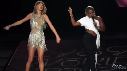 Taylor Swift + Mary J Blige - Family Affair - Live Staples Center - 20_08_2015