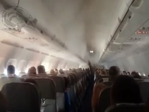 Видео из самолета Когалымавиа разбившегося рейс 9268 31.10.2015