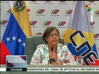Venezuela: organización de elecciones avanza según cronograma del CNE