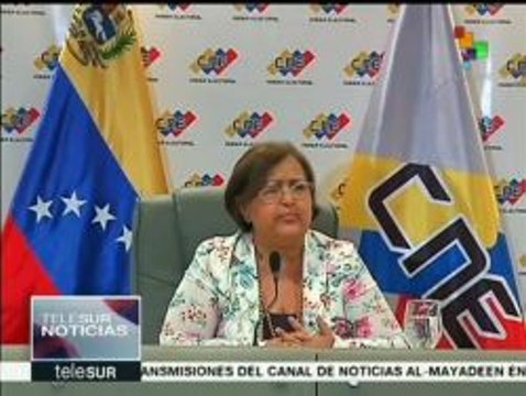 Venezuela: organización de elecciones avanza según cronograma del CNE